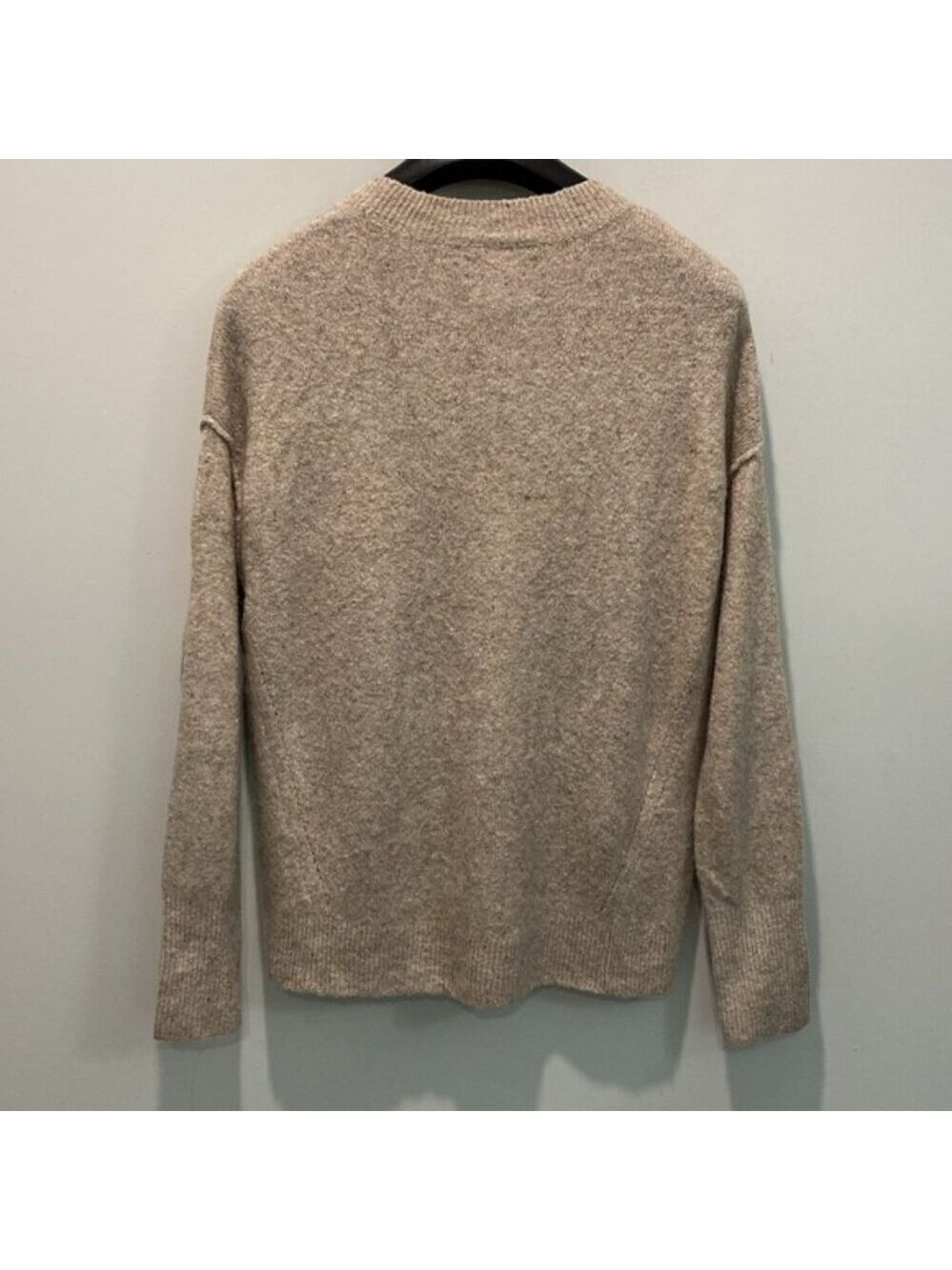 Roots Wool Sweater Oversized Jumper preppy Quiet Luxury - Picture 4 of 13